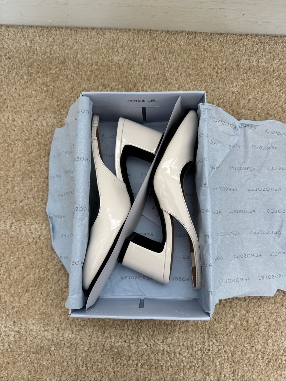 AEROSOLES Slingback Block Heel Pumps